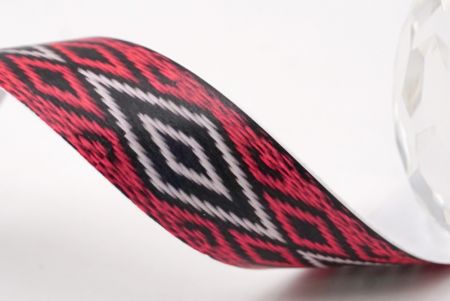 Geometrische Diamanten Jacquardband_AI-KN